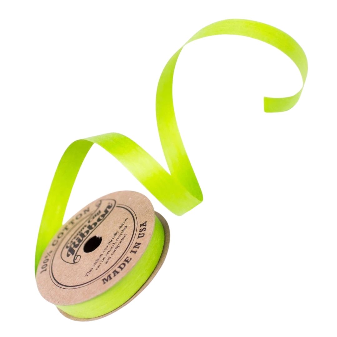 Lime - Cotton Curling Ribbon