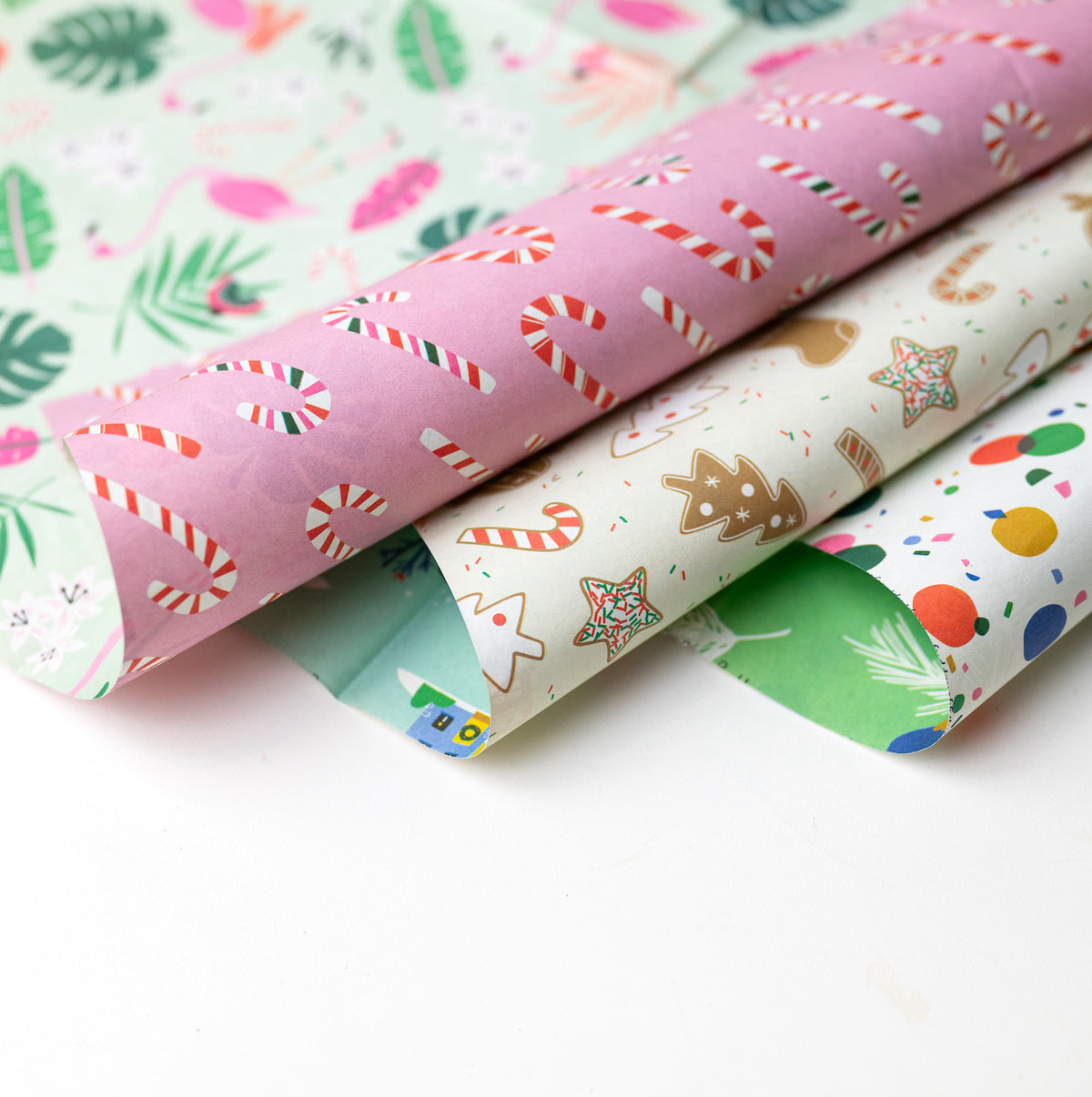 Wrappily Double-sided Eco-Friendly Wrapping Paper for Winter Holiday & Christmas
