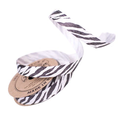 Zebra - Cotton Curling Ribbon - Wrappily