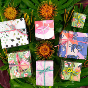 Wild Thing Wrapping Paper collection by Kim Sielbeck for Wrappily