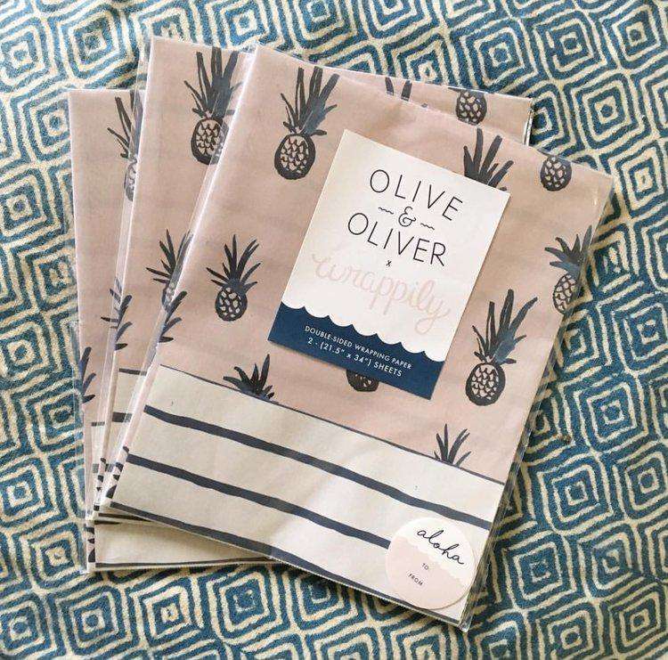 Olive & Oliver - Custom Gift Wrap