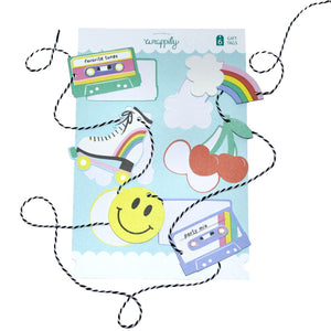 Party Time Pop-Out Gift Tags & Twine