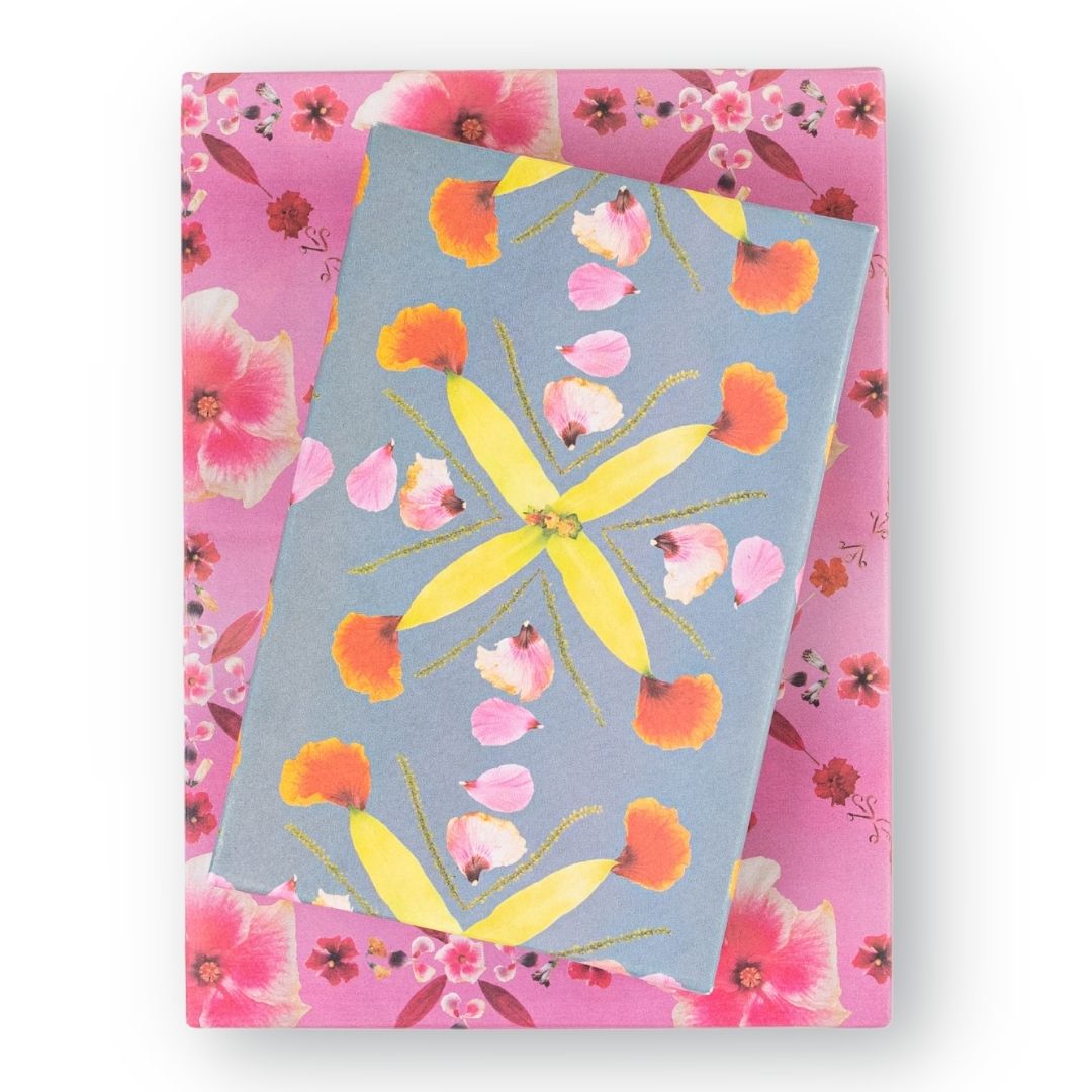 Pink Botanical Wrapping Paper – Clap Clap