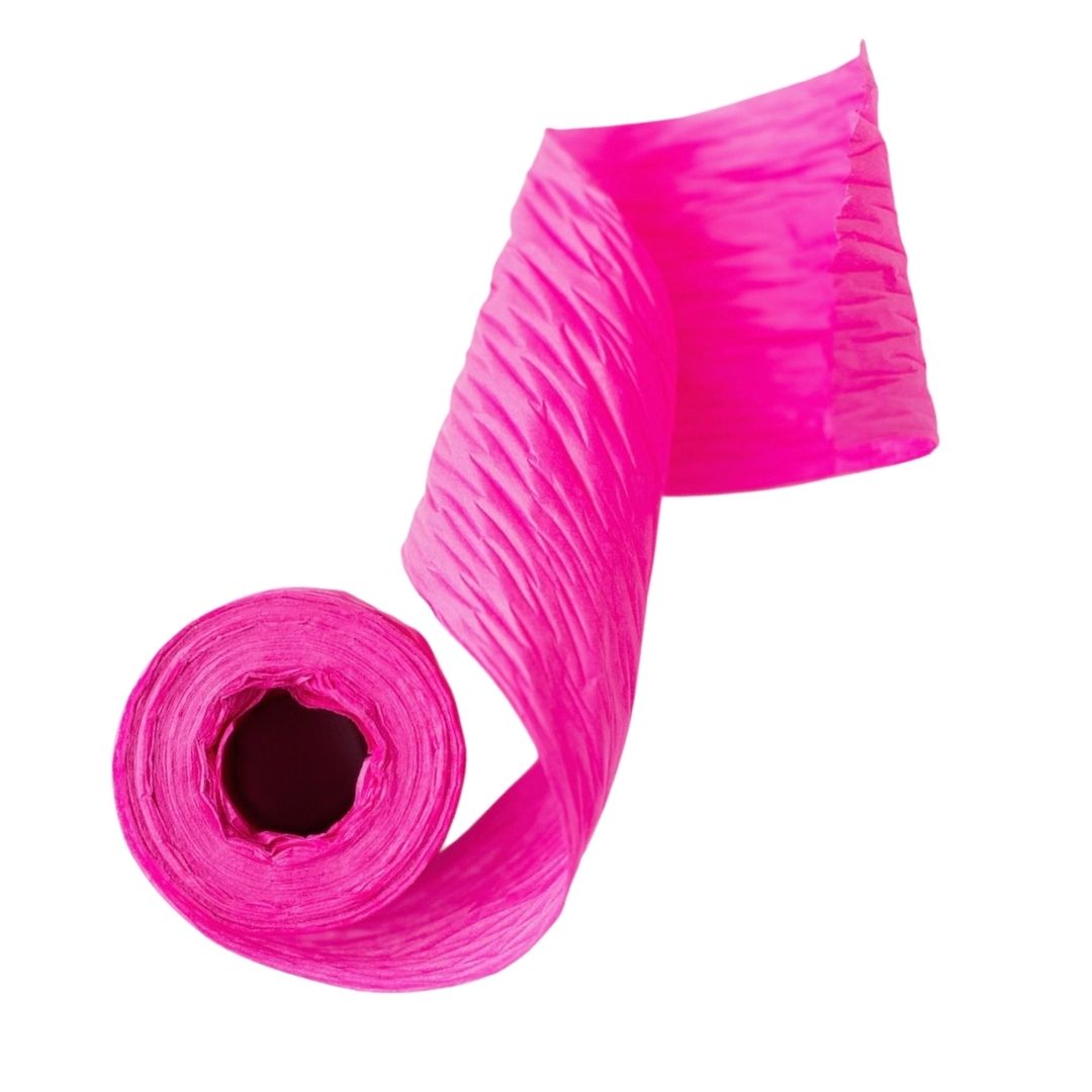 Paper Raffia Ribbon Multi Colour Pink Blue Mix Eco Friendly Ideal