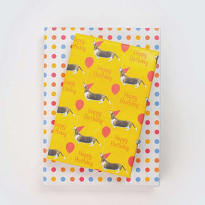 Basset Hound Polka Dot By Allport Editions