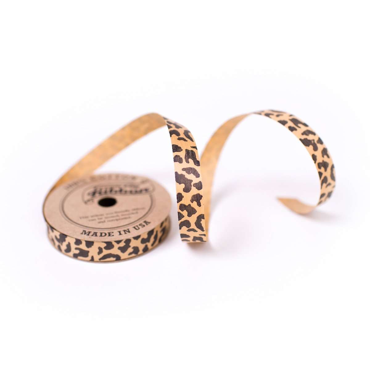 Leopard - Cotton Curling Ribbon