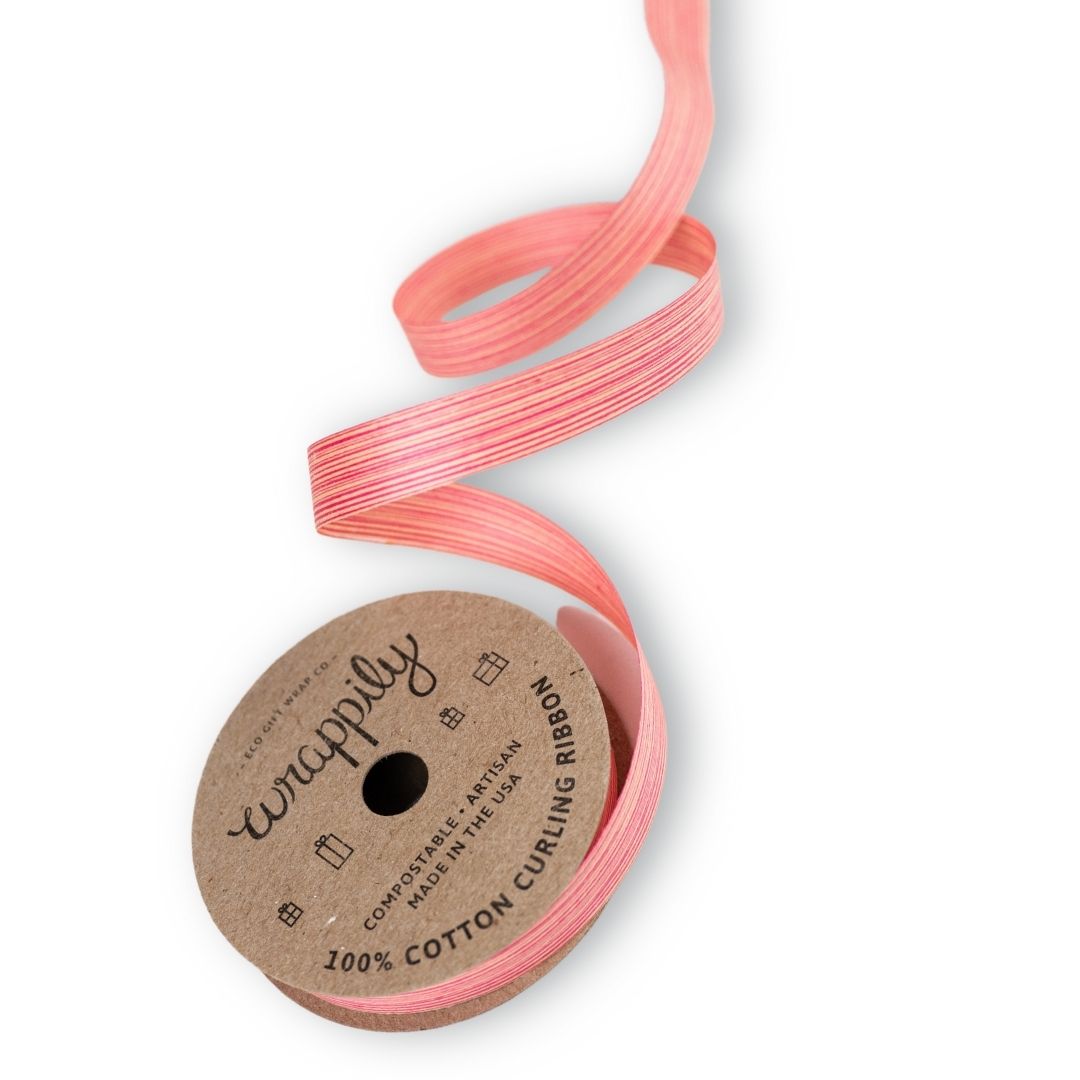 Coral - Cotton Curling Ribbon