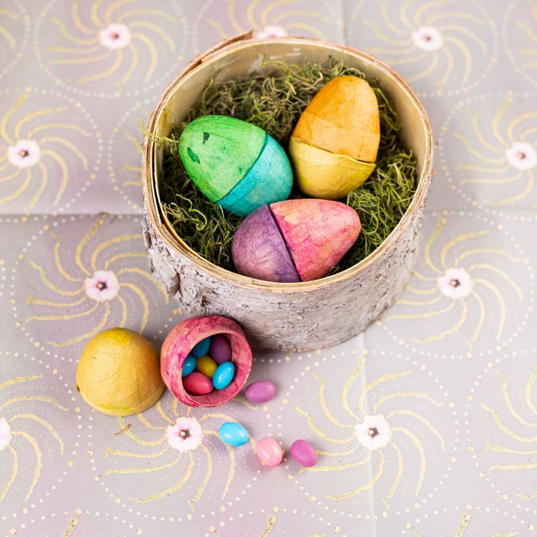 Make These And Reusable Plaster Easter Eggs Wrappily