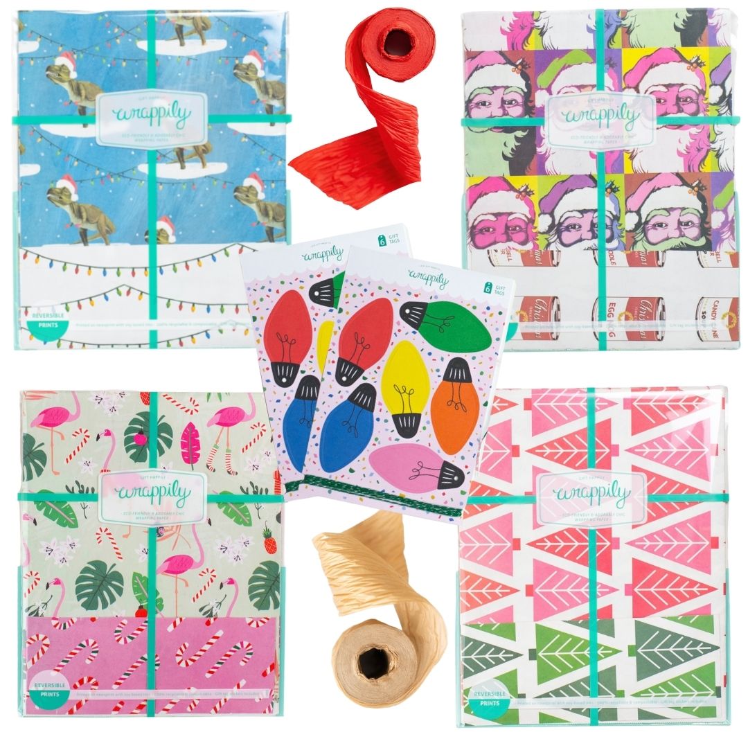 Kids Christmas Fun - Complete Eco Gift Wrap Bundle