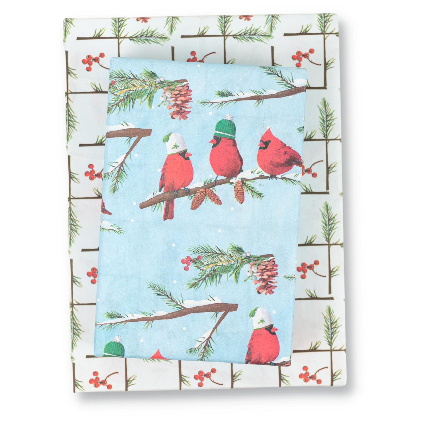 Winter Songbirds Holiday Gift Labels